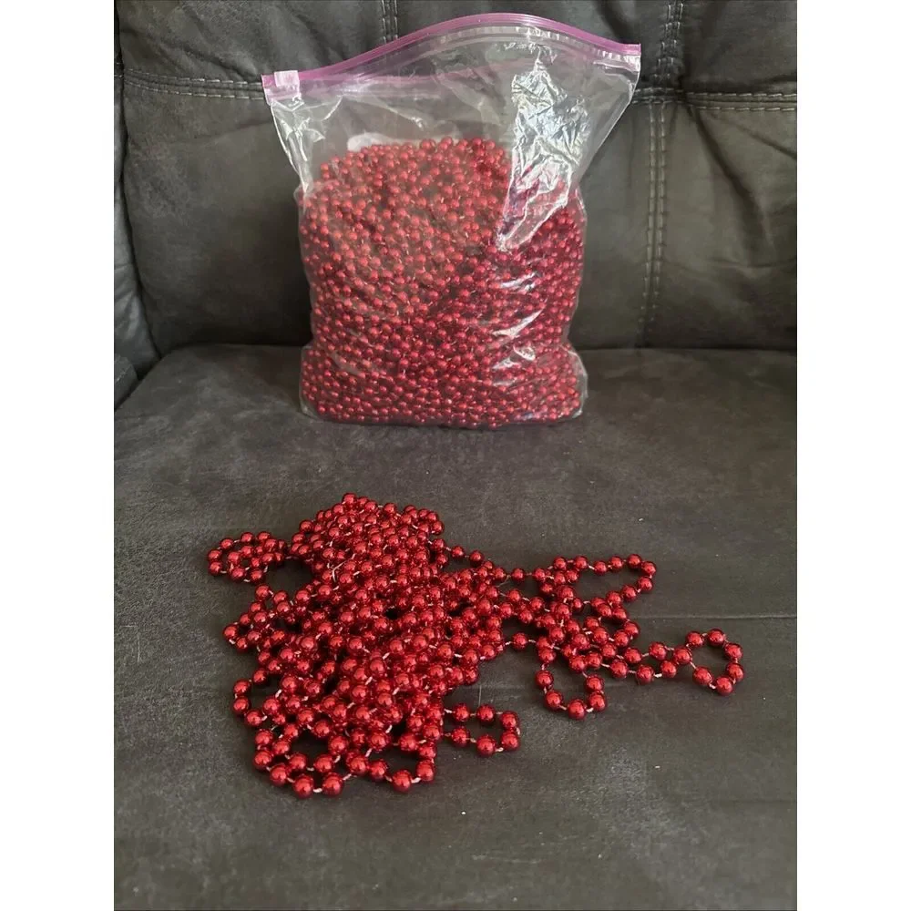 Red Garland Beads